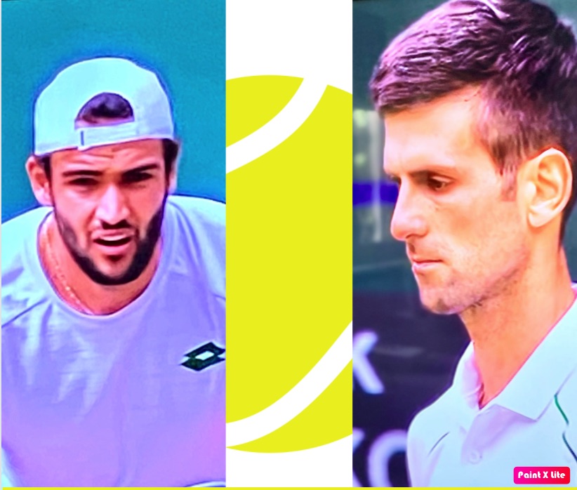 Djokovic-Berrettini: diete a confronto